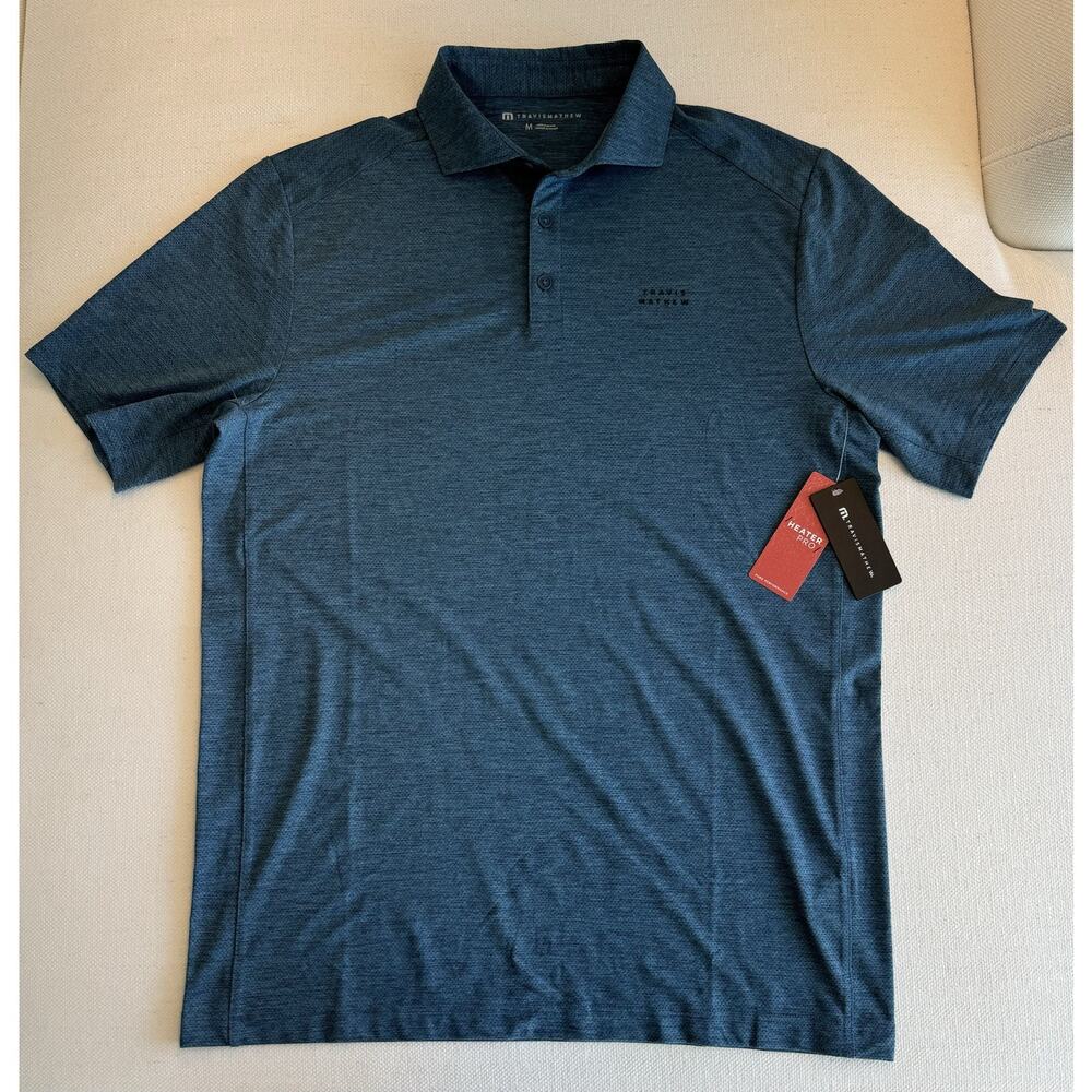 Travis Mathew Polo - Men's (M) Blue